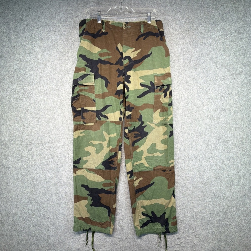 Propper Trousers Hot Weather Woodland Camo Medium 33x31 BDU Combat Ripstop